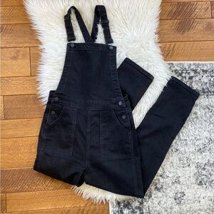 Madewell black overalls- Medium